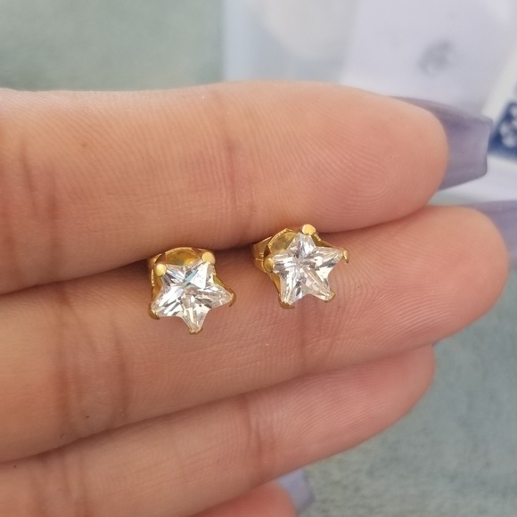 GOLD filled earrings - Picture 7 of 7